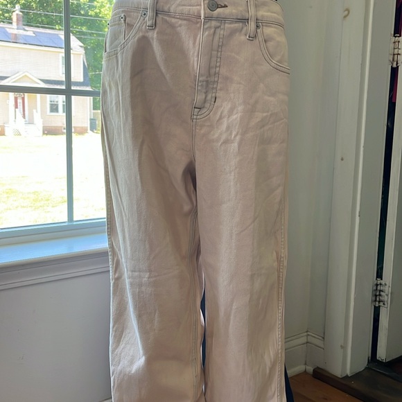 J.Crew pinky size 32 with a light hue of blue shredded at the bottom nwt - Picture 2 of 10